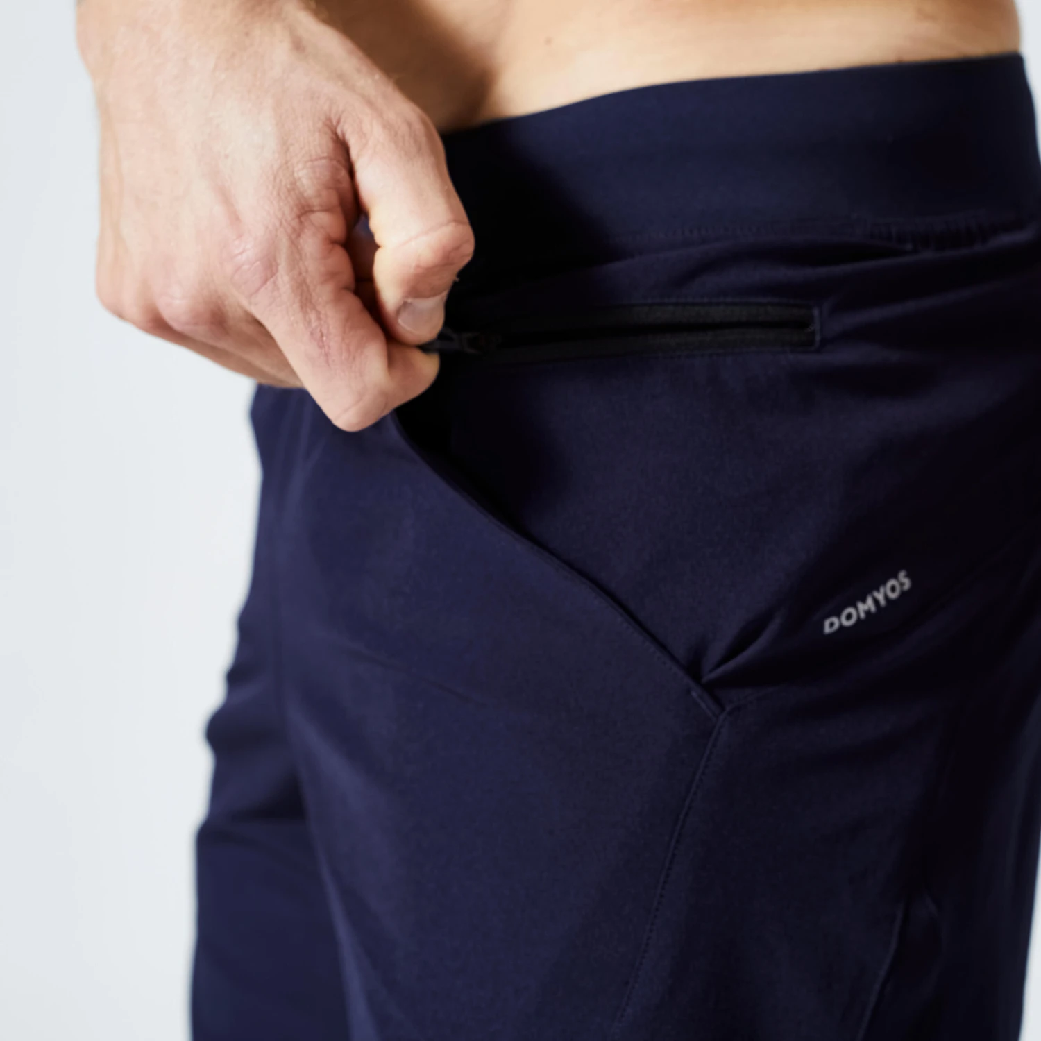 Men's Zip Pocket Breathable 2-in-1 Fitness Shorts 9 Men's Zip Pocket Breathable 2-in-1 Fitness Shorts - Image 9