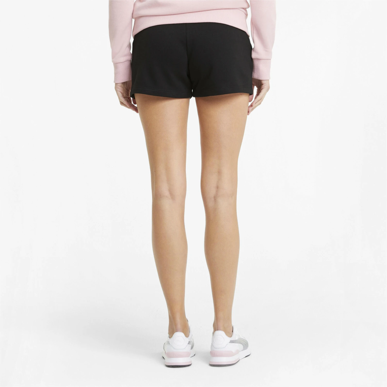 PUMA Womens Essentials Sweat Shorts 3 PUMA Womens Essentials Sweat Shorts - Image 3