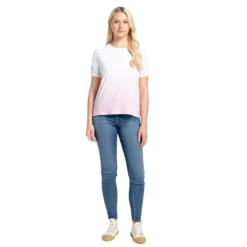 Craghoppers Womens/Ladies Ilyse Ombre TShirt (Pink Clay) -Fitness Equipment Store k0150b38adcfbe3102f30009b2c560451