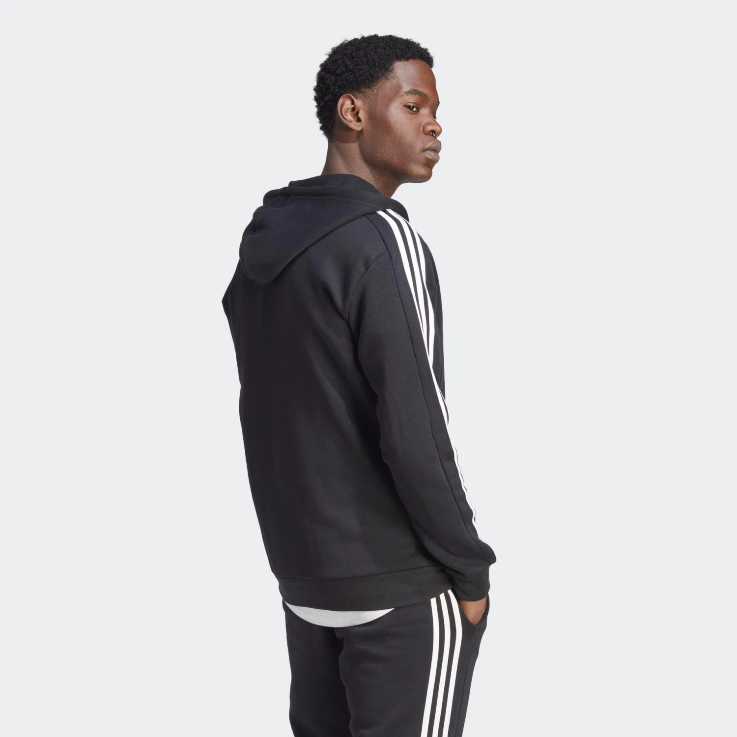 ADIDAS Essentials Fleece 3-Stripes Full 3 ADIDAS Essentials Fleece 3-Stripes Full - Image 3