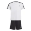 ADIDAS DESIGNED TO MOVE TEE AND SHORTS SET