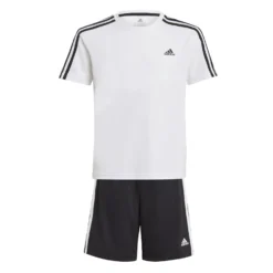 ADIDAS DESIGNED TO MOVE TEE AND SHORTS SET