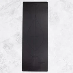 Myga Extra Large Black Alignment Yoga Mat -Fitness Equipment Store k0c193e366eb40b75dc771212fdb2d57a