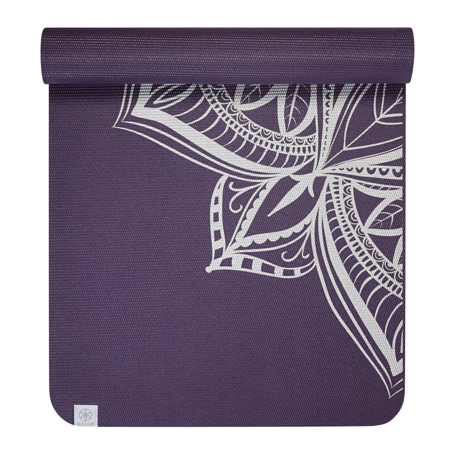 Gaiam Performance Metallic Medallion Yoga Mat 6mm 2 Gaiam Performance Metallic Medallion Yoga Mat 6mm - Image 2