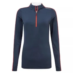 Craghoppers Womens/Ladies Nosilife Marcella Half Zip LongSleeved Top (Blue Navy)