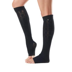 Fitness-Mad Womens/Ladies Ava Dance Leg Warmers (Black)