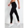 Solid Black Hot Pant Leggings