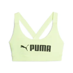 PUMA Womens Fit Mid Impact Training Bra -Fitness Equipment Store k1741dc4ee522e560bd45a636f5c69316