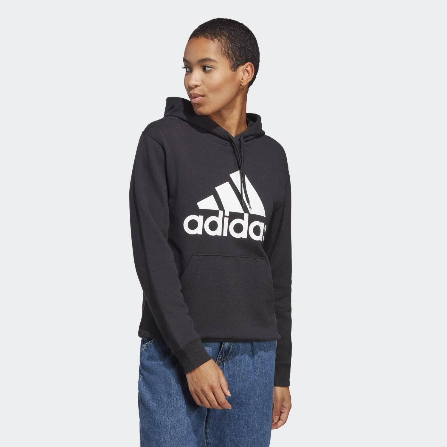 ADIDAS Essentials Big Logo Regular French Terry Hoodie 1 ADIDAS Essentials Big Logo Regular French Terry Hoodie