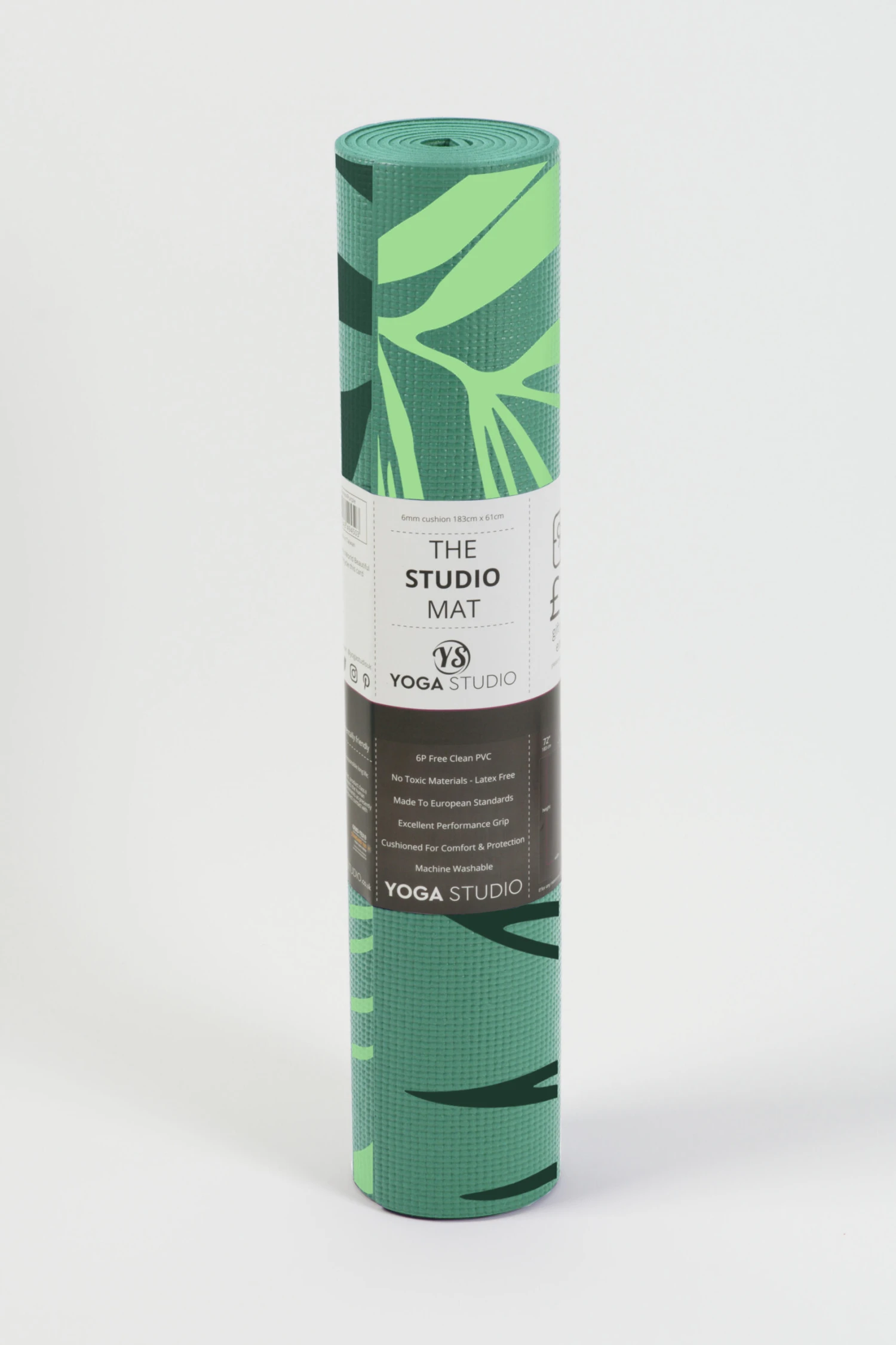 Yoga Studio Designed Yoga Mats 6mm 4 Yoga Studio Designed Yoga Mats 6mm - Image 4