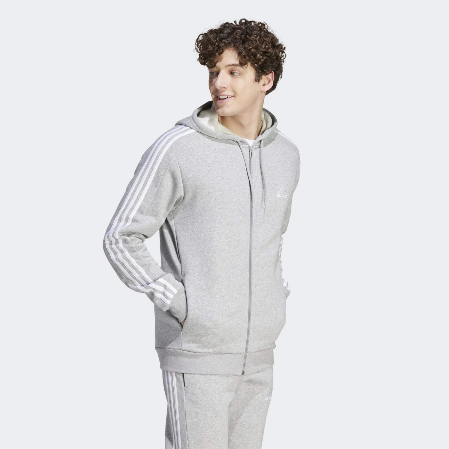 ADIDAS Essentials Fleece 3-Stripes Full 11 ADIDAS Essentials Fleece 3-Stripes Full - Image 11
