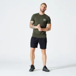 Men's Crew Neck Slim-Fit Soft Breathable Cross Training T-Shirt -Fitness Equipment Store k227cc9c0eaae6a2b1a253fdd6516b697 scaled