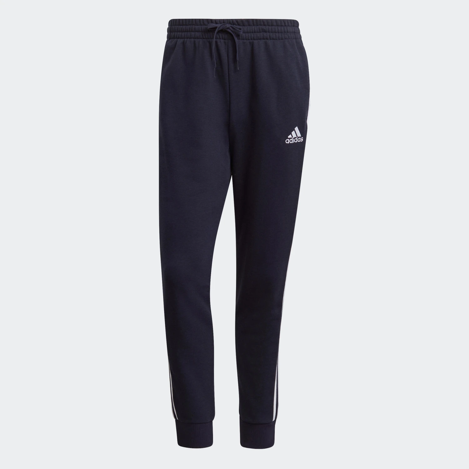 ADIDAS Men's Fitness Synthetic Straight-Cut Jogging Bottoms 6 ADIDAS Men's Fitness Synthetic Straight-Cut Jogging Bottoms - Image 6