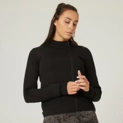 Women's Fitness Zip Sweatshirt 500