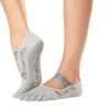 Fitness-Mad Womens/Ladies Mia Legend Toe Socks (Grey)