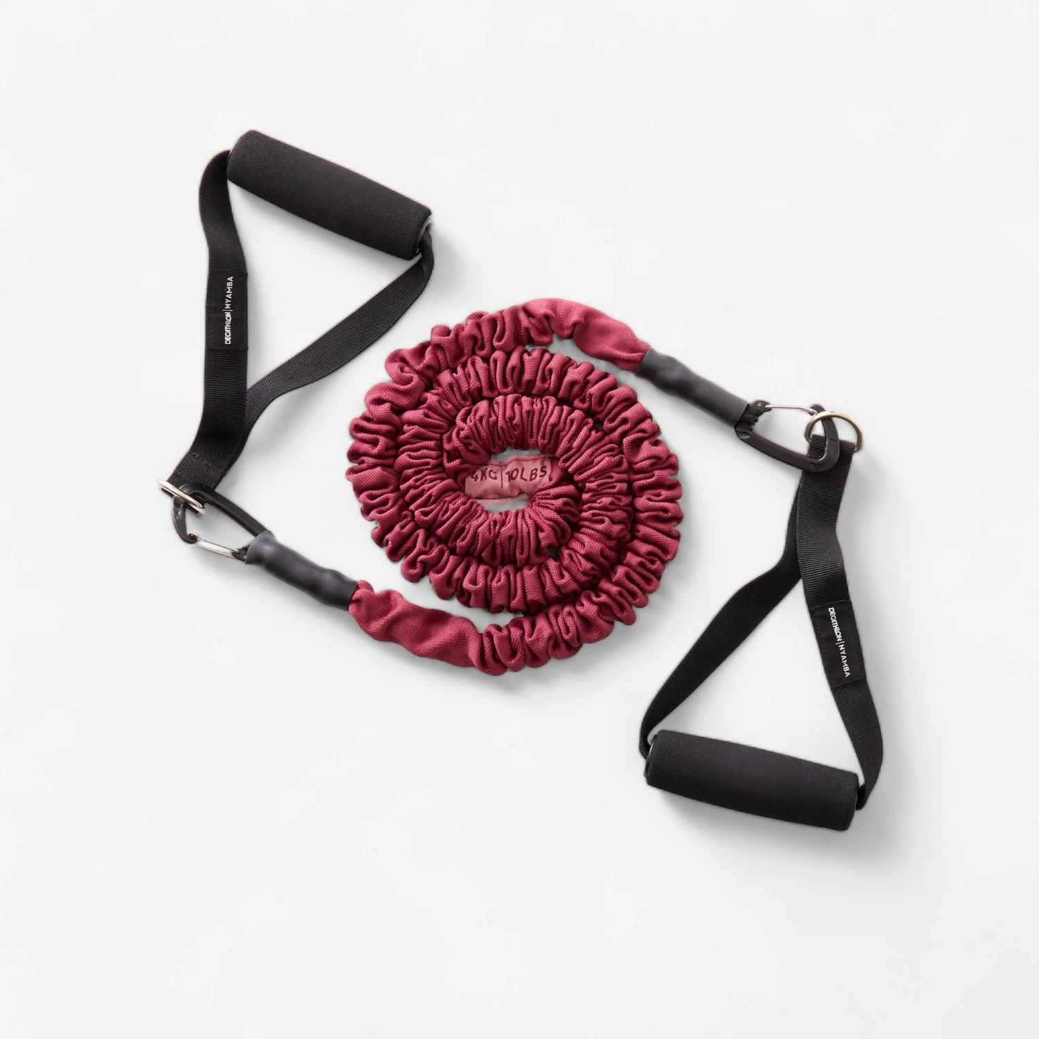 Fitness Medium Resistance Band (10 Lb / 5 Kg) With Handles 1 Fitness Medium Resistance Band (10 Lb / 5 Kg) With Handles