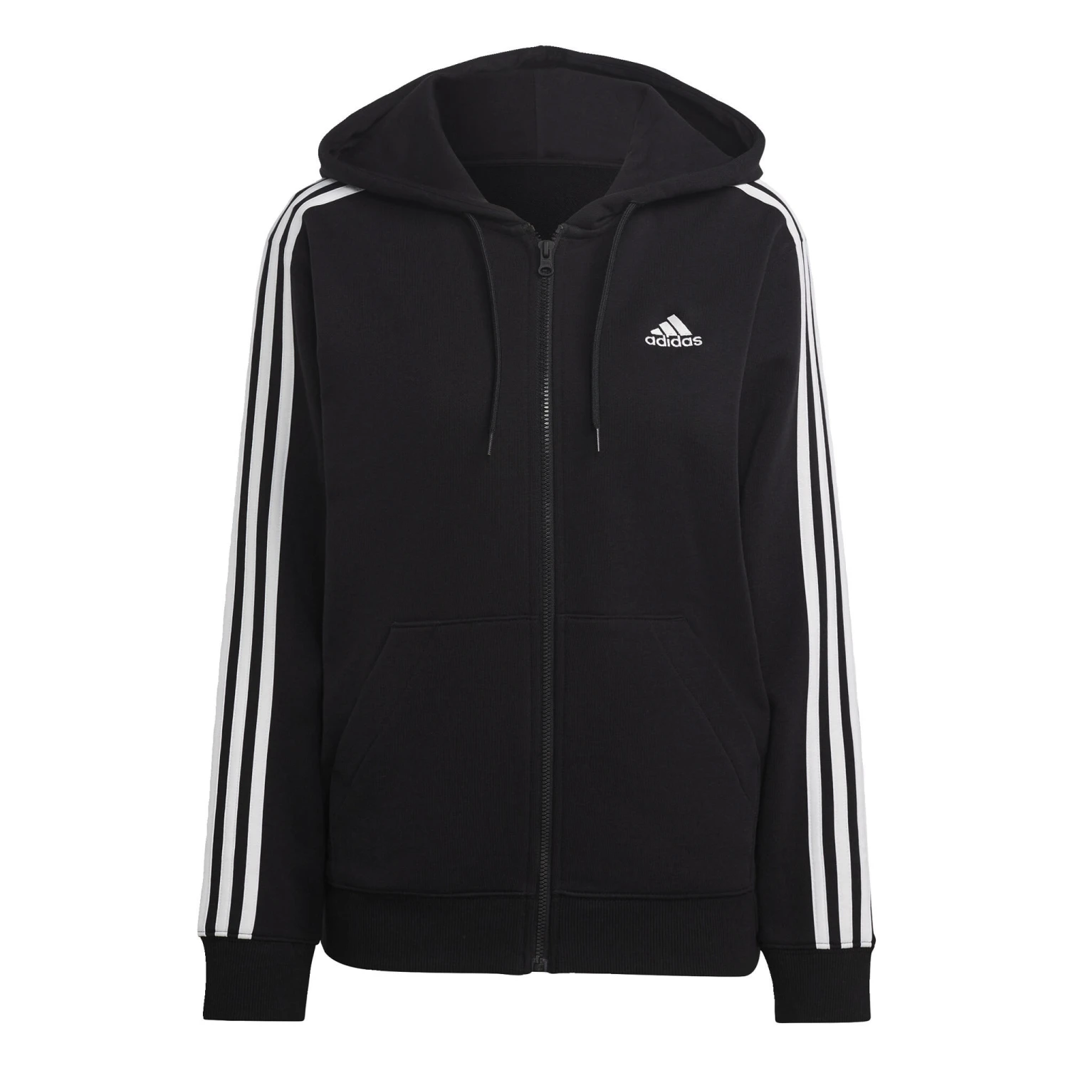 ADIDAS Essentials 3-Stripes French Terry Regular Full 2 ADIDAS Essentials 3-Stripes French Terry Regular Full - Image 2