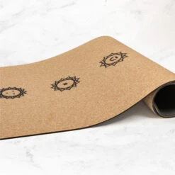 Myga Extra Large Chakra Cork Mat -Fitness Equipment Store k31dc3bf5953f60a2a56104d9b6a291cd