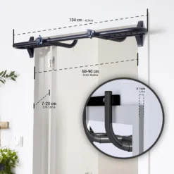 CORENGTH Doorway Pull-Up Bar - No Screws -Fitness Equipment Store k343020e853f688386a39d5b07ac9898a