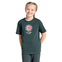 Craghoppers Childrens/Kids Tate Sun TShirt (Spruce Green) -Fitness Equipment Store k37aa7d0ba0c911377a4d43c35ee2eb05