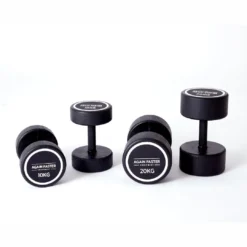 Again Faster® Rubber Coated Round Dumbbell