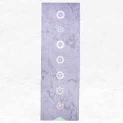 Myga Chakra Luxurious Vegan Suede Yoga Mat -Fitness Equipment Store k423a46f0ca7d1c03d3b39aa599d196fe
