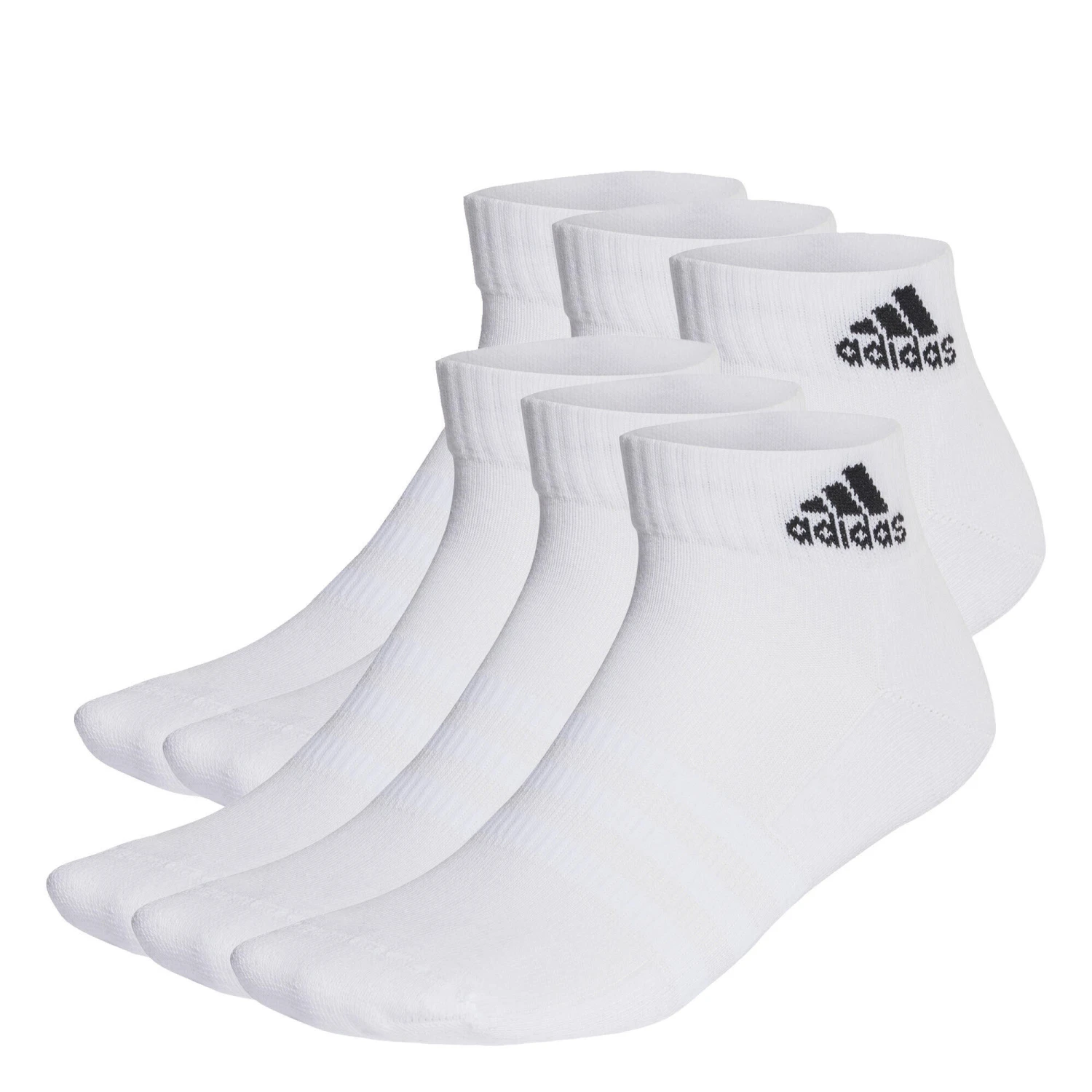 ADIDAS Cushioned Sportswear Ankle Socks 6 Pairs 6 ADIDAS Cushioned Sportswear Ankle Socks 6 Pairs - Image 6