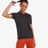 Women's Short-Sleeved Dynamic Yoga T-Shirt