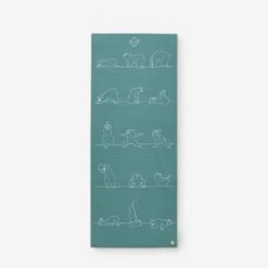 Kids' Yoga Mat 150 Cm ⨯ 60 Cm ⨯ 5 Mm