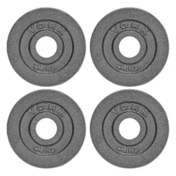 York Olympic Cast Iron Weight Plates 4 X 2.5kg