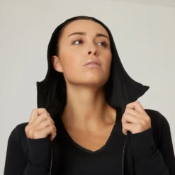 Women's Zip-Up Fitness Hoodie 500 Spacer -Fitness Equipment Store k52e2c8f7d5c277455a994b8245926e79 scaled