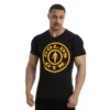 Men's Gold's Gym Weight Plate Printed T