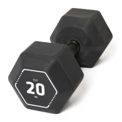 CORENGTH Hexagonal Weight Training And Cross Training Hex Dumbbell 20 Kg