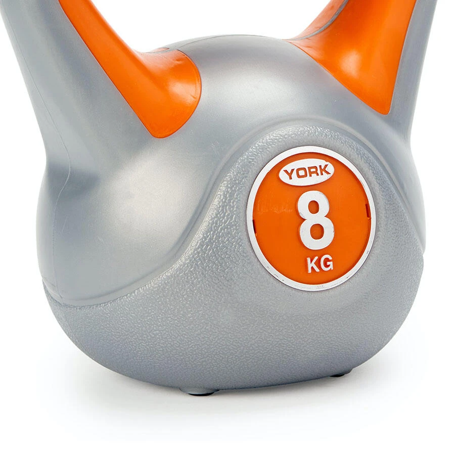 York 8kg Vinyl Kettlebell 2 York 8kg Vinyl Kettlebell - Image 2
