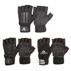 Adidas Half Finger Weight Lifting Gym Gloves, Black -Fitness Equipment Store k639f80f779e0382311f5e949edc396c5