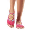 Fitness-Mad Womens/Ladies Luna Bon Voyage Half Toe Socks (Pink)