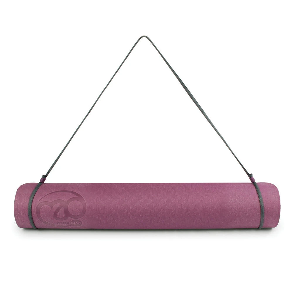 Fitness-Mad Evolution Yoga Mat (Aubergine Purple/Grey) 1 Fitness-Mad Evolution Yoga Mat (Aubergine Purple/Grey)