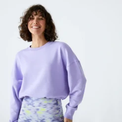 Women's Cropped Fitness Sweatshirt 520 -Fitness Equipment Store k6835a280b0a9d7c39681929f9feae585 scaled