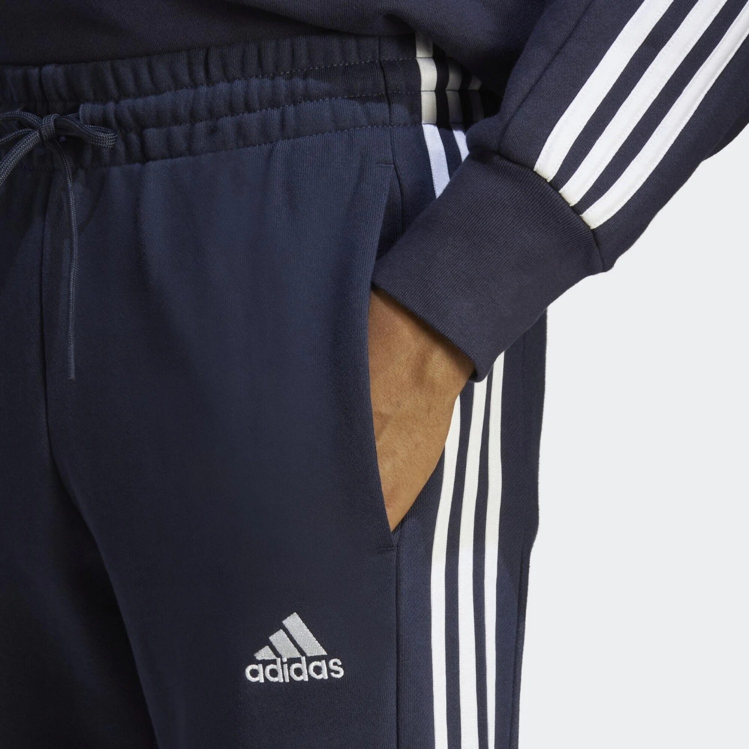 ADIDAS Essentials French Terry Tapered Cuff 3 4 ADIDAS Essentials French Terry Tapered Cuff 3 - Image 4