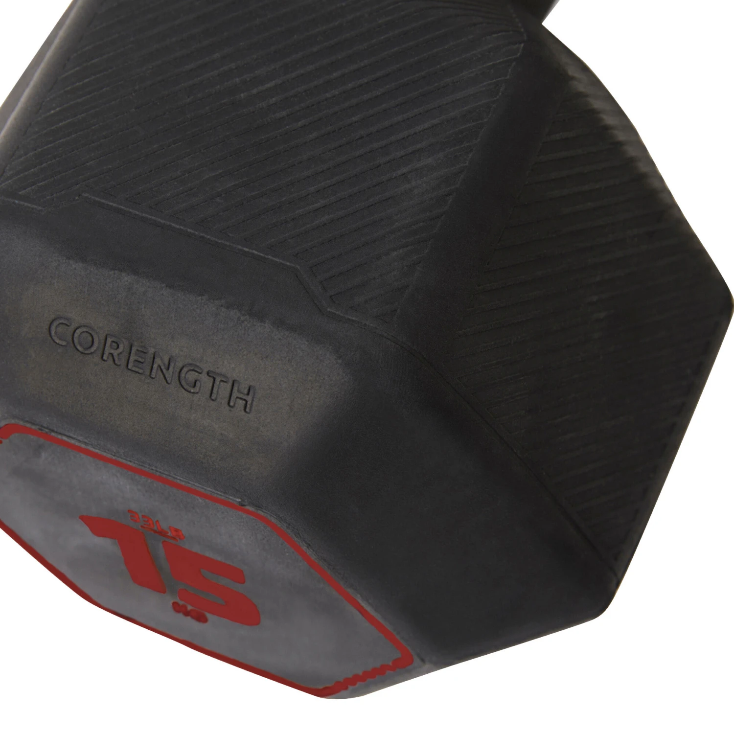 CORENGTH Hexagonal Cross Training Hex Dumbbell 15 Kg 2 CORENGTH Hexagonal Cross Training Hex Dumbbell 15 Kg - Image 2