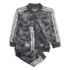 ADIDAS Dino Camo Allover Print Shiny Polyester Track Suit