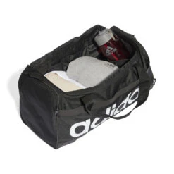 ADIDAS Small Duffel Bag - Black/White -Fitness Equipment Store k6b33852ed2d80488e342271c89d6605f