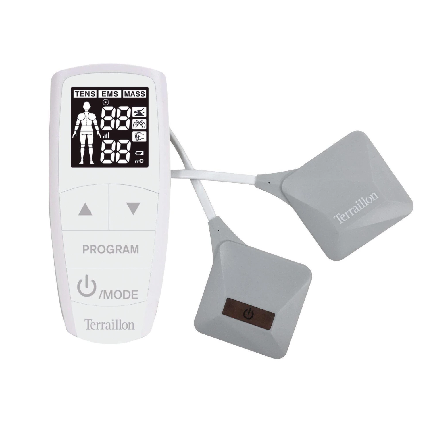 Terraillon Trio Care TENS EMS Electrostimulation Machine For Pain Relief 1 Terraillon Trio Care TENS EMS Electrostimulation Machine For Pain Relief