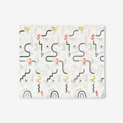 Collapsible Reversible Stimulating Baby Gym Mat