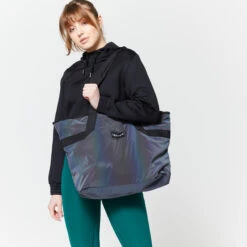 25 L Sport Tote - Reflective Black -Fitness Equipment Store k6f3e019de02bfe9392853d5af716c28f