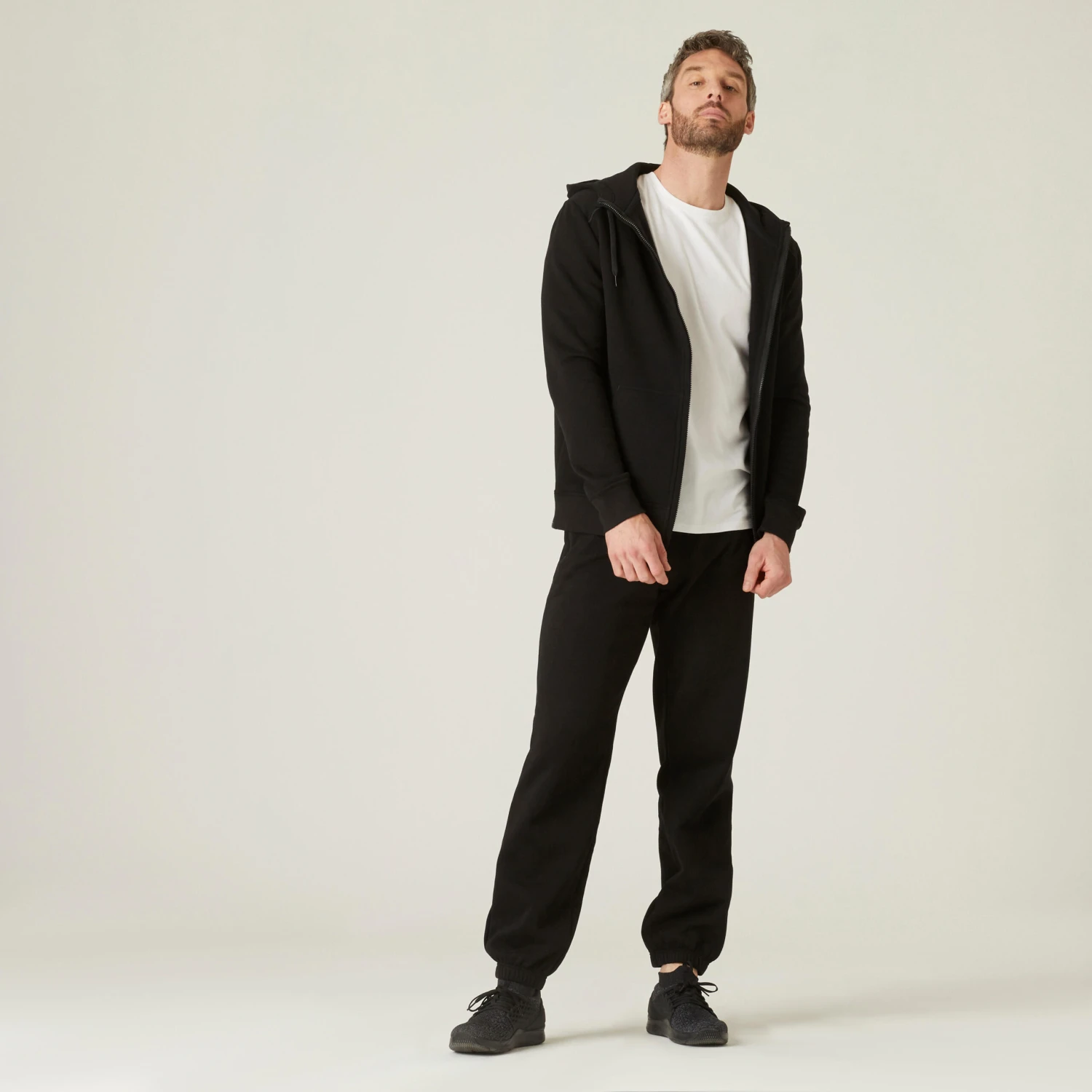 Men's Fitness Jogging Bottoms 500 2 Men's Fitness Jogging Bottoms 500 - Image 2