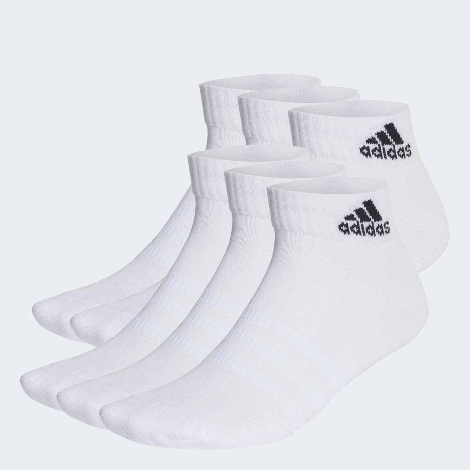 ADIDAS Cushioned Sportswear Ankle Socks 6 Pairs 7 ADIDAS Cushioned Sportswear Ankle Socks 6 Pairs - Image 7