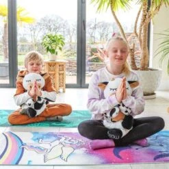 Myga Jurassic Jungle Kids Yoga Mat -Fitness Equipment Store k7855d219f04df049aa2ab718e485a0da