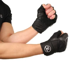 Fitness-Mad Unisex Adult Leather Weightlifting Gloves (Black) -Fitness Equipment Store k7c91eff7f753f7ef836b2660466ce6e6