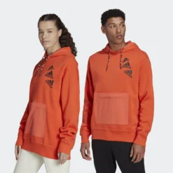 ADIDAS Essentials BrandLove Fleece Hoodie (Gender Neutral)